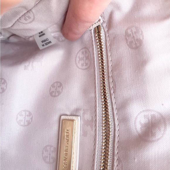 Tory Burch Patent Embossed Blush Pink Crossbody Bag